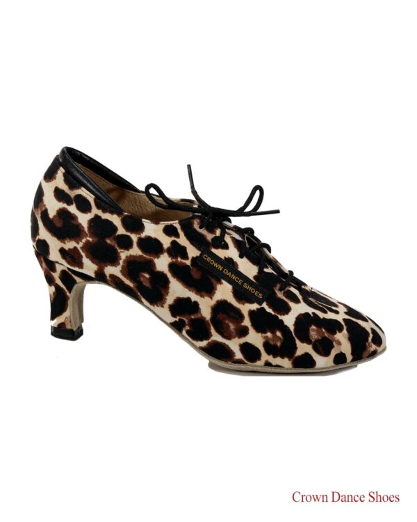 leopard fabric practice shoes 4300