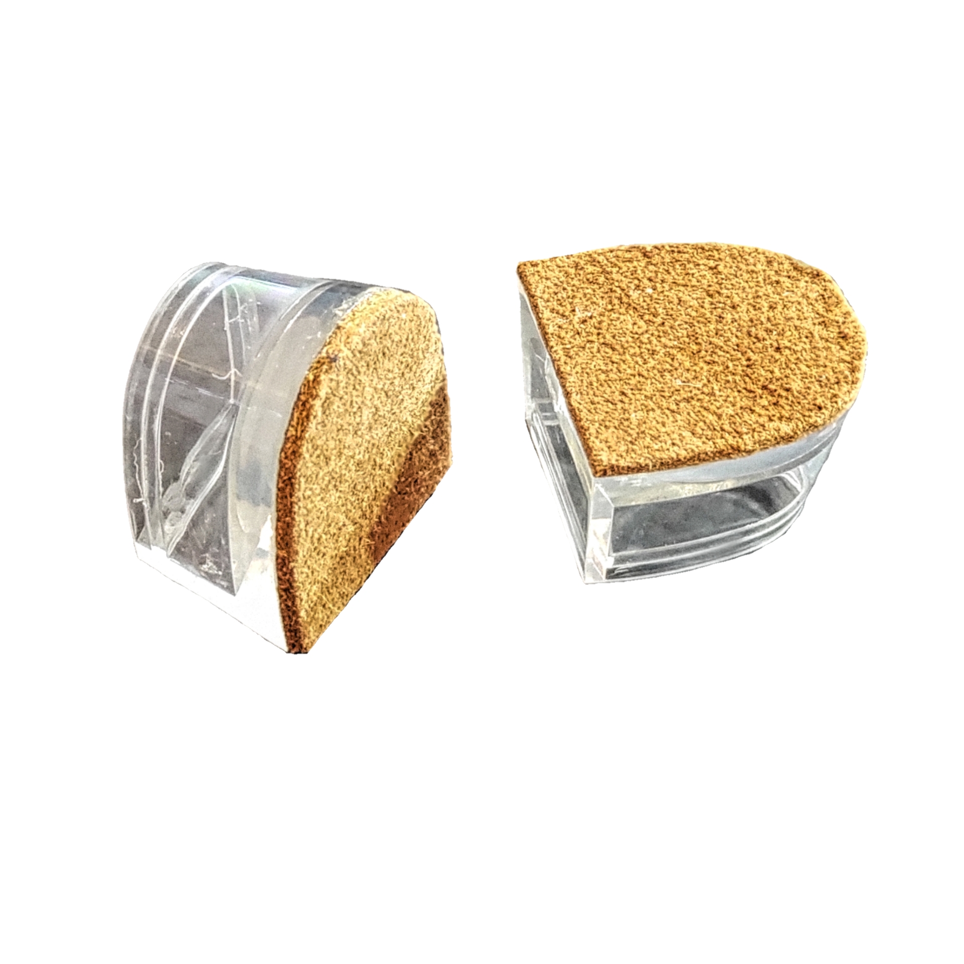 suede heel protectors